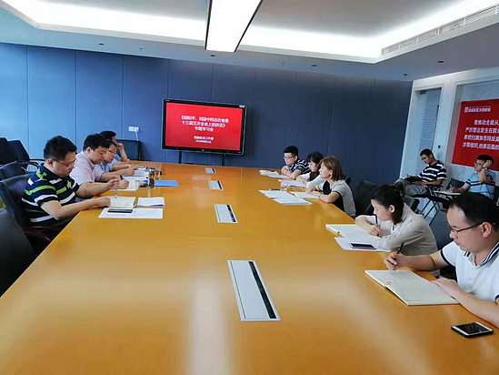 灃西新城黨委政法工作部召開《胡和平、劉國中在省委十三屆五次全會上的講話》專題學習會