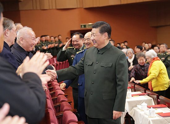 習(xí)近平向全軍老同志祝賀新春