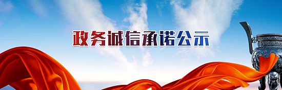 政務(wù)誠(chéng)信承諾公示