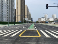 西咸新區(qū)灃東新城這兩條道路正式通車